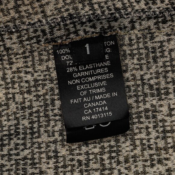 Marie Saint Pierre Grey Tweed Scuba Open-Front Coat - Picture 7 of 9